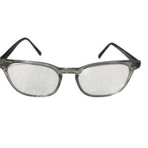 Seraphine  Gray Clear Eyewear Frame handmade in Japan